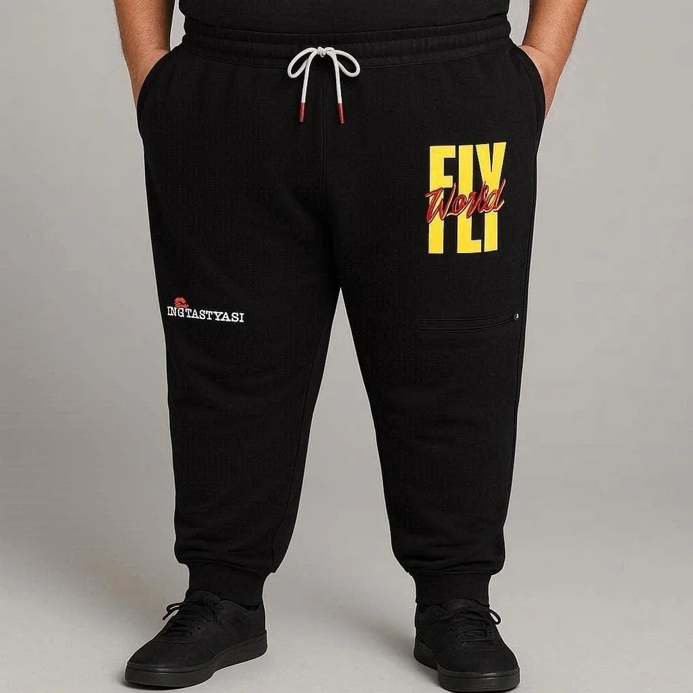 Born Fly Black Sweatpants Joggers Mens Size 5XL Urban‎ Streetwear NYC urban